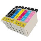 7 Cartucce d'inchiostro compatibile Epson T0801 T0802 T0803 T0804 T0805 T0806 (2x nero + 1x ciano + 1x magenta + 1x giallo + 1x ciano chiaro + 1x magenta chiaro)