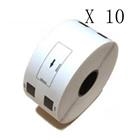 10X Etichette Compatibili per Brother DK-11208 38mmX90mm QL-570 500 Senza Telaio