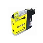 Cartuccia per Brother LC-123 giallo con CHIP 