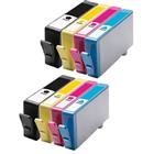 8 Cartucce di inchiostro Compatibile per HP 920XL (2x nero + 2x ciano + 2x magenta + 2x giallo)