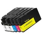 5 Cartucce di inchiostro Lexmark 200XL (2x NERO + 1x CIANO + 1x MAGENTA + 1x GIALLO) 