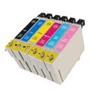 6 Cartucce d'inchiostro compatibile Epson T0801 T0802 T0803 T0804 T0805 T0806 (1x nero + 1x ciano + 1x magenta + 1x giallo + 1x ciano chiaro + 1x magenta chiaro) 