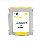 Cartuccia per HP 18 C4939A giallo 28ml