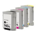 4 compatibile Cartucce d'inchiostro HP 940XL(1 x NERO 940XL + 1 x CIANO 940XL + 1 x MAGENTA 940XL + 1 x GIALLO 940XL)