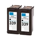 2 CARTUCCE RIGENERATO PER HP 339 / C8767EE