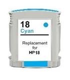 Cartuccia per HP 18 C4937A ciano 28ml