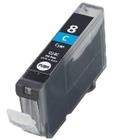 Cartuccia per Canon CLI-8 ciano con chip