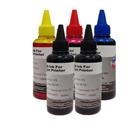 KIT Ricarica cartucce 5 Flaconi 100ml universale inchiostro colori per Brother, Canon, Epson ,HP ,LEXMARK ,XEROX, DELL.