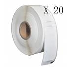 20XEtichette Compatibili per DYMO 11352 S0722520 54mmX25mm LABELWRITER 400 450