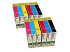 12 Cartucce compatibili Epson T0791 T0792 T0793 T0794 T0795 T0796 (2x nero + 2x ciano + 2x magenta + 2x giallo + 2x ciano chiaro + 2x magenta chiaro) con chip