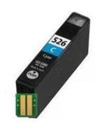 Cartuccia per Canon CLI-526 ciano con chip