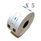 5X Etichette Compatibili per Brother DK-11208 38mmX90mm QL-570 500 Senza Telaio